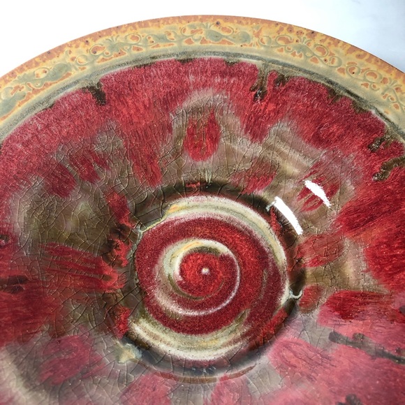 RAY POTTERY artist signed and one of a kind bowl from Black Mountain, NC. - Picture 8 of 10